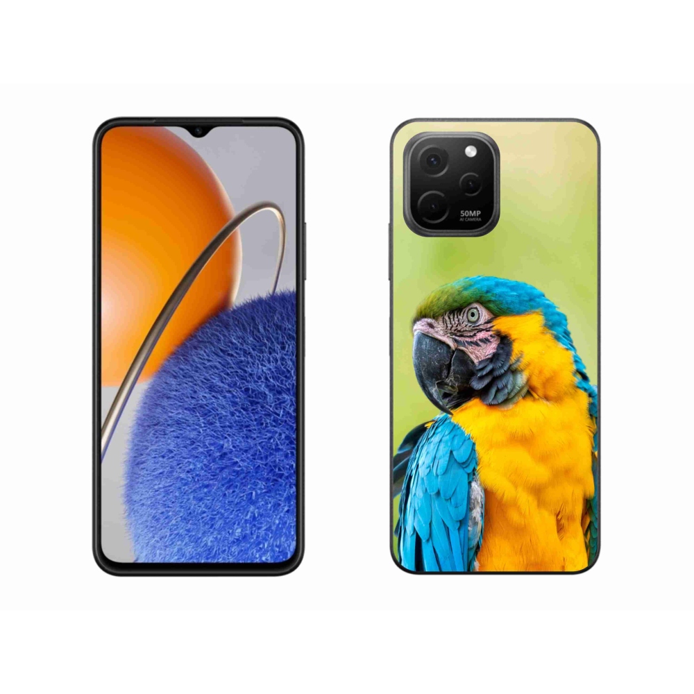 Gelový obal mmCase na Huawei Nova Y61 - papoušek ara 2