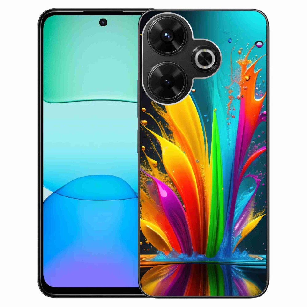 Gelový kryt mmCase na Xiaomi Redmi 13 4G/Poco M6 4G - abstraktní motiv 1