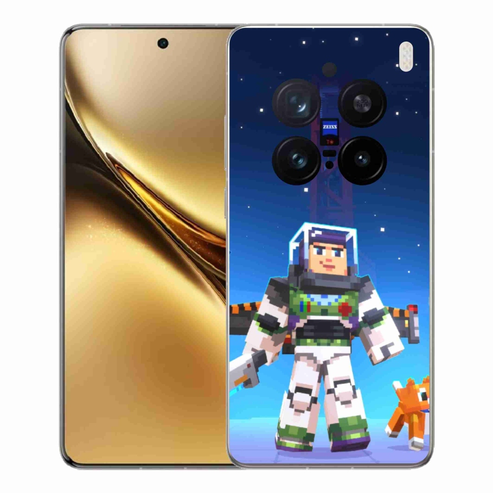Gelový kryt mmCase na Vivo X200 Pro 5G - minecraft 2