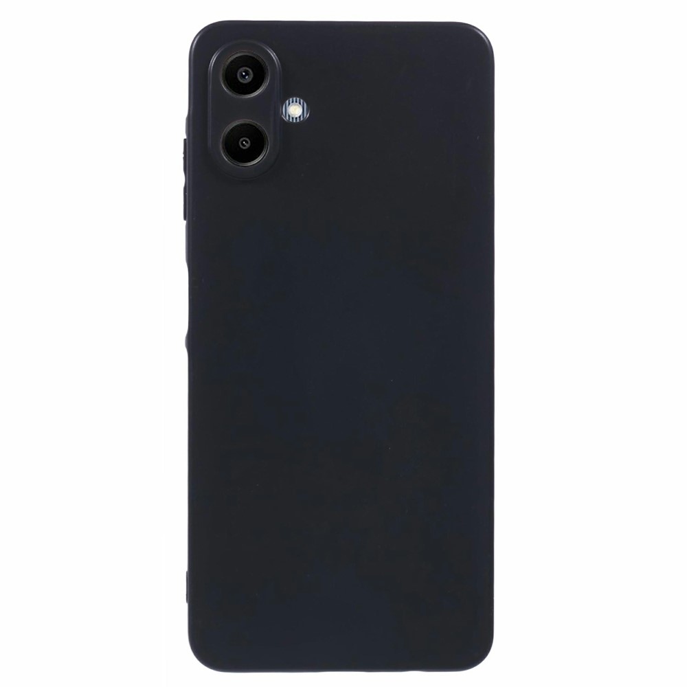 Matný gelový obal na Samsung Galaxy A06 4G - černý
