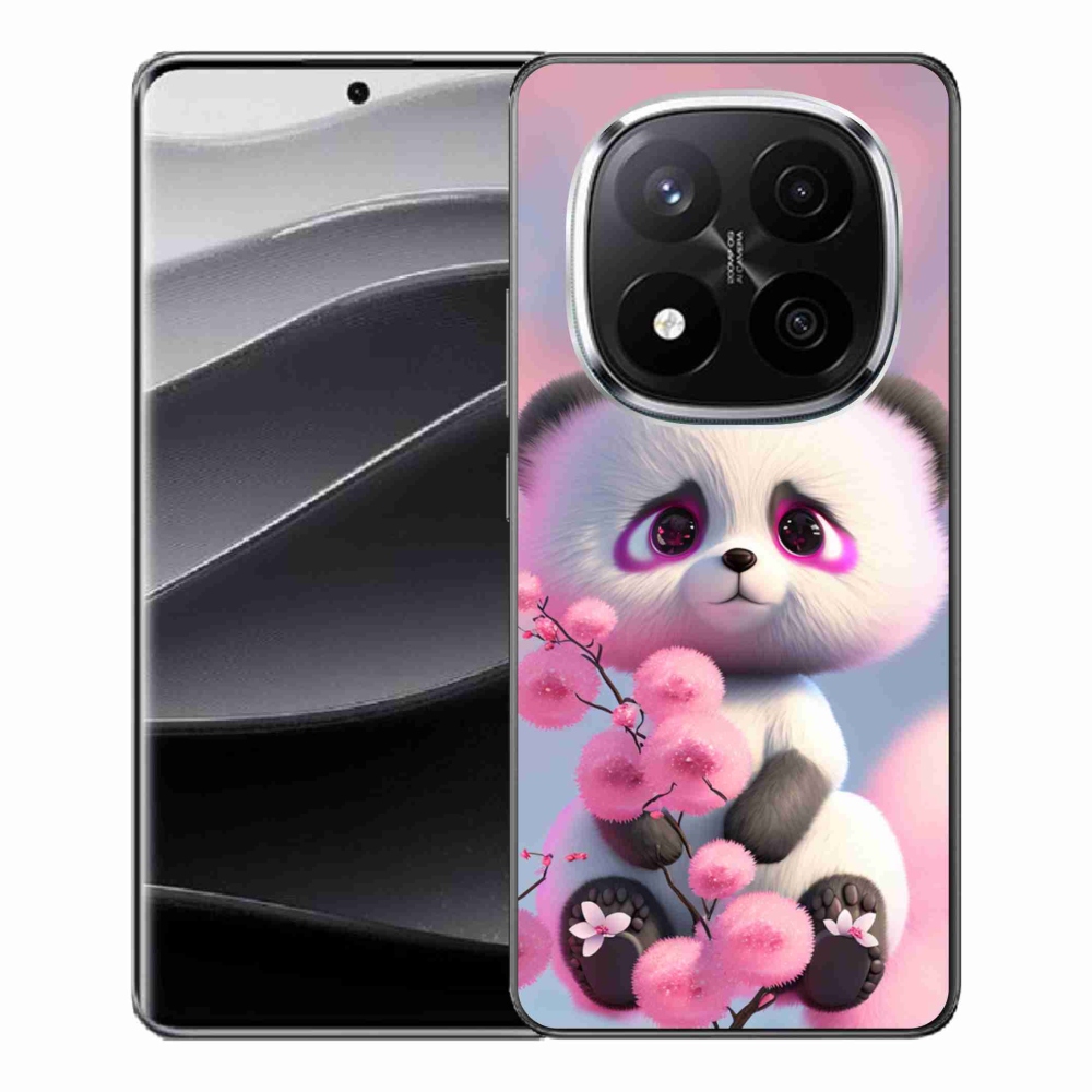 Gelový kryt mmCase na Xiaomi Redmi Note 14 Pro+ 5G - roztomilá panda 1