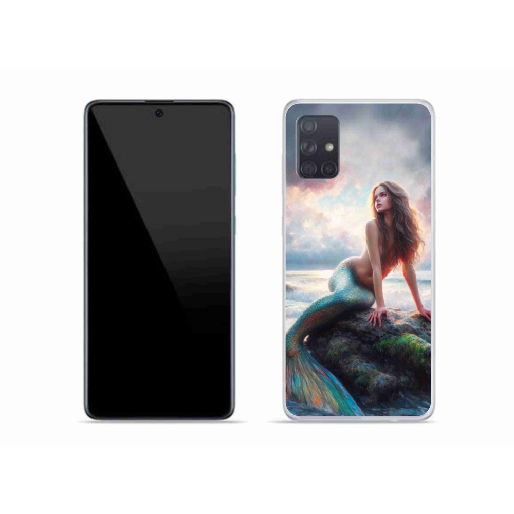 Gelový kryt mmCase na Samsung Galaxy A51 - mořská panna