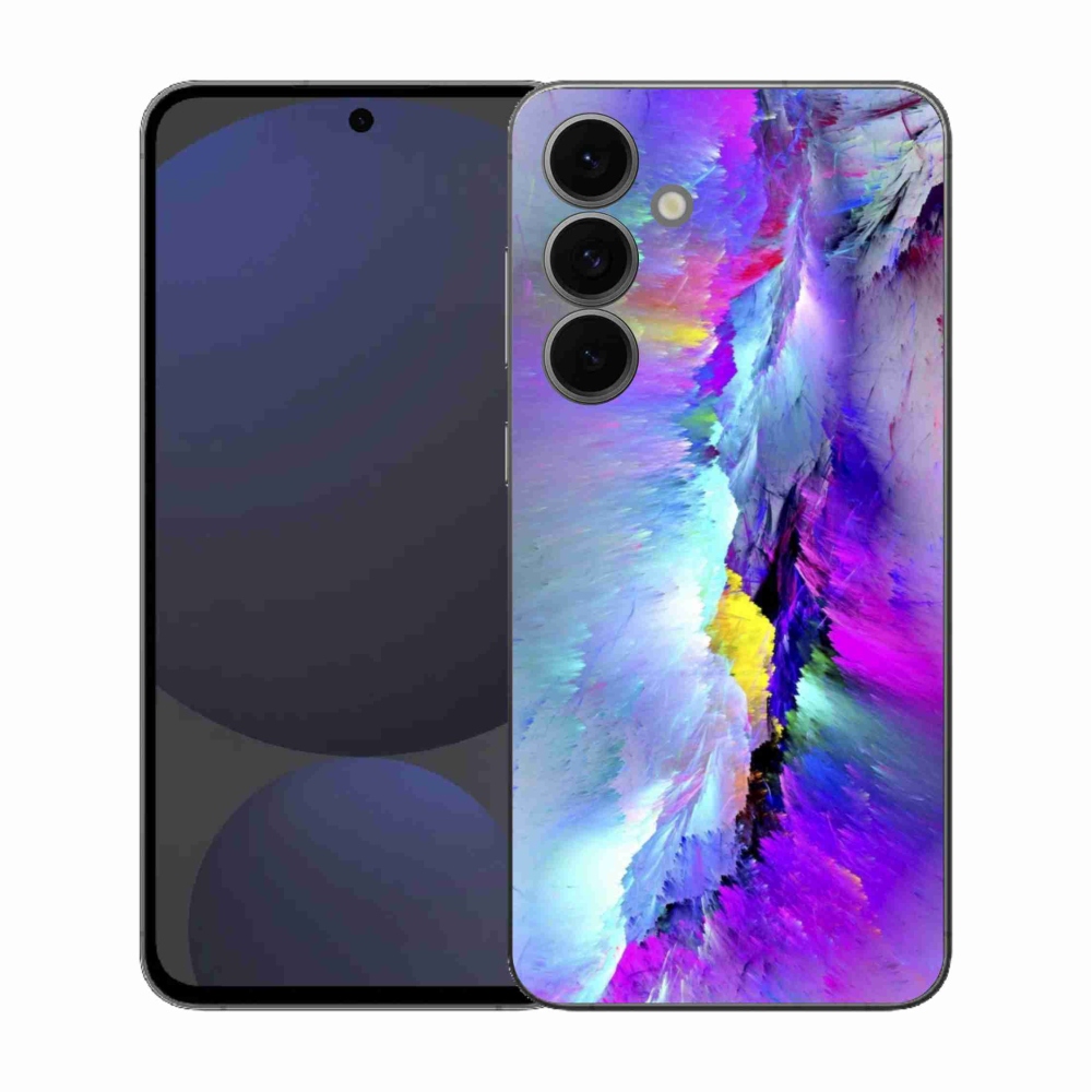 Gelový kryt mmCase na Samsung Galaxy S25 FE - abstrakt