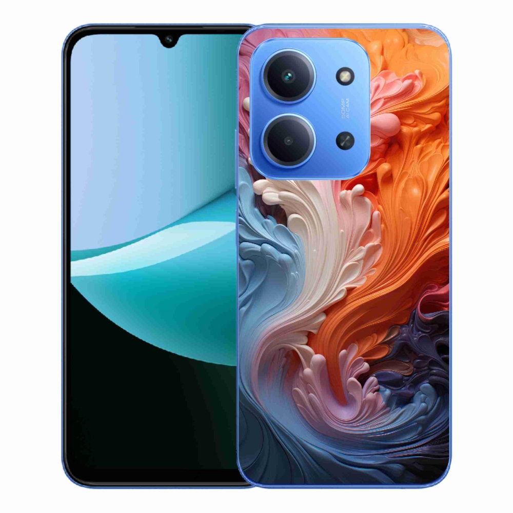 Gelový kryt mmCase na Xiaomi Redmi 15C 4G/5G (173mm) - abstraktní motiv 8