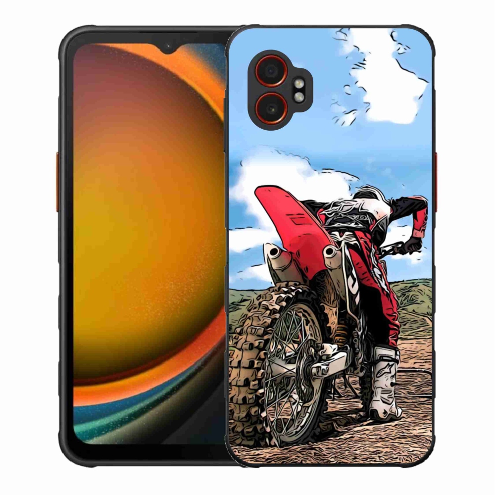 Gelový kryt mmCase na Samsung Galaxy Xcover 7 Pro - moto