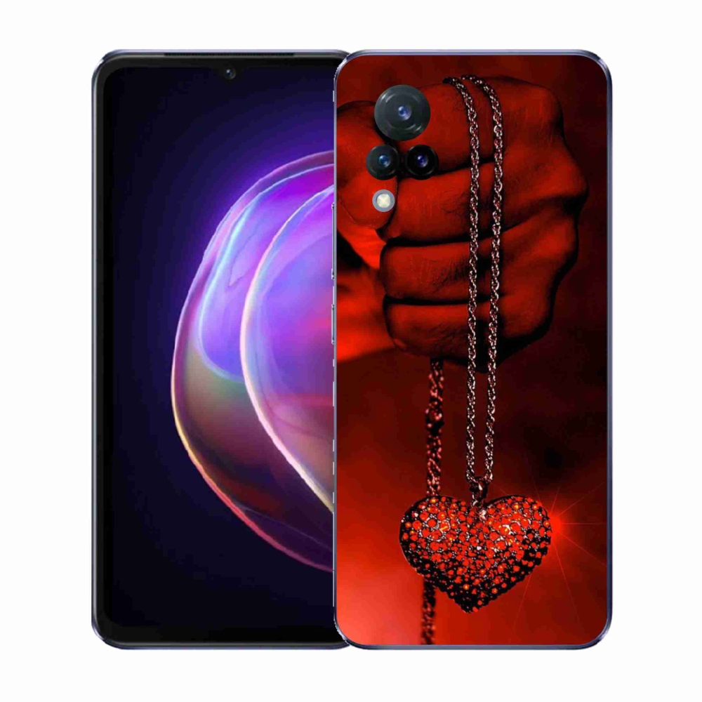 Gelový kryt mmCase na Vivo V21 4G/5G - náhrdelník