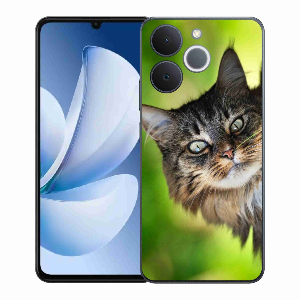 Gelový kryt mmCase na Realme Note 70T - kočka 3