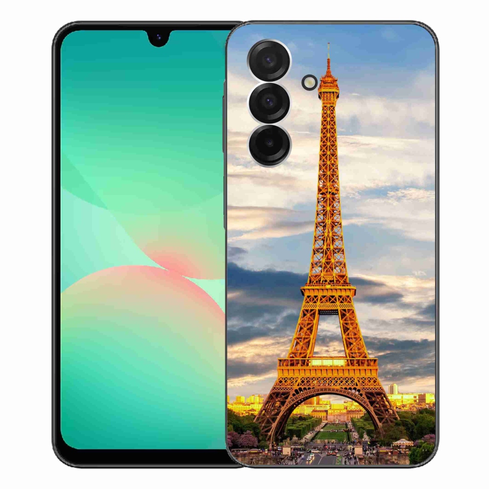 Gelový kryt mmCase na Samsung Galaxy A26 5G - eiffelova věž 3