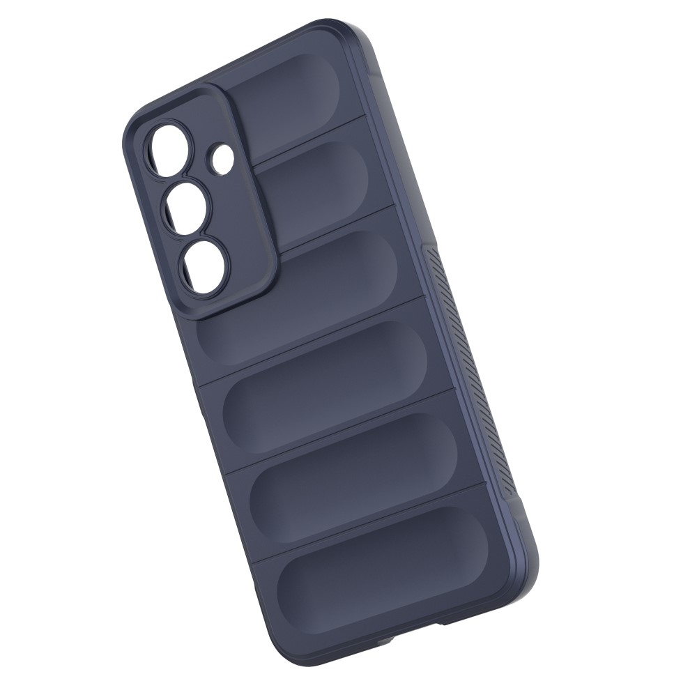 Rugg odolný gelový obal na Samsung Galaxy S25+ - tmavěmodrý