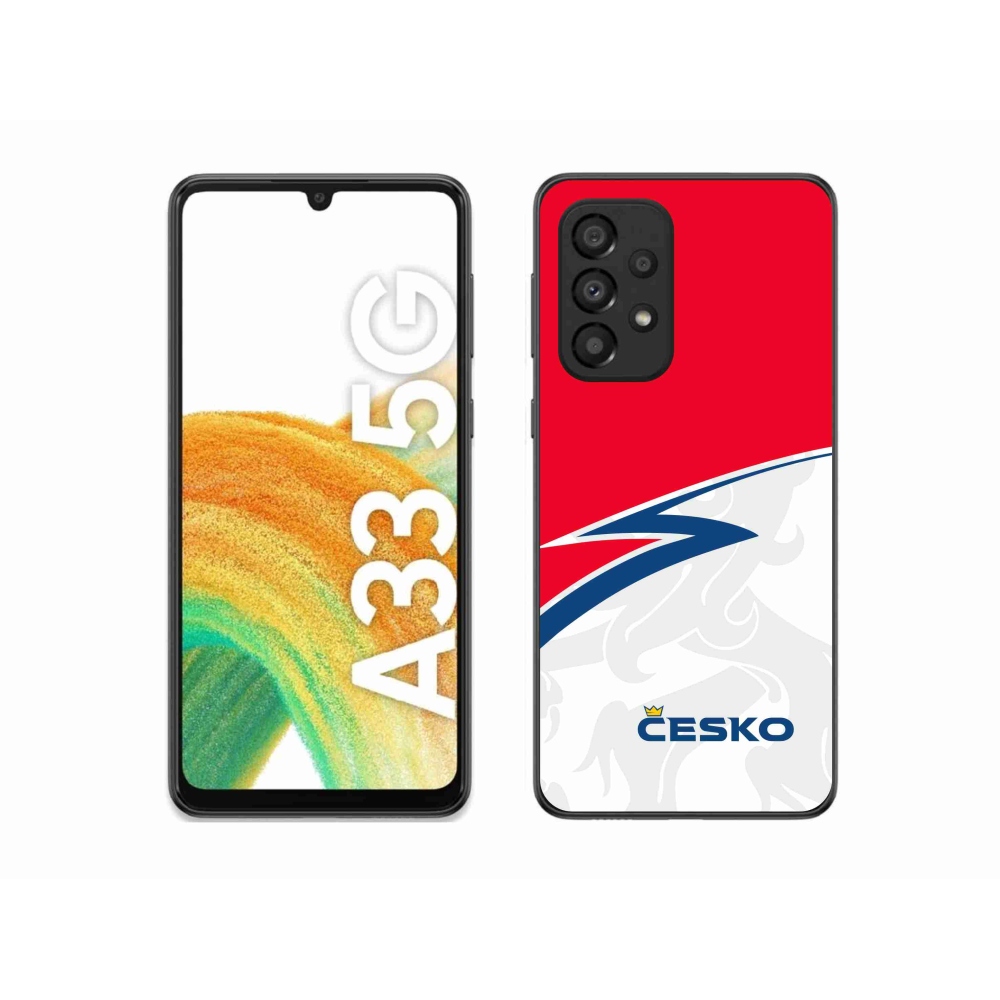 Gelový kryt mmCase na Samsung Galaxy A33 5G - Česko