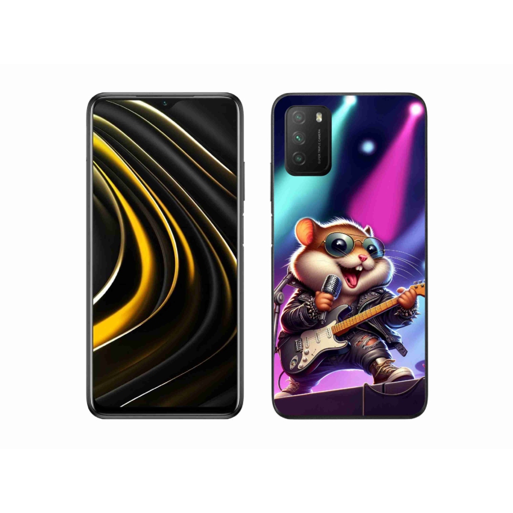 Gelový kryt mmCase na Xiaomi Poco M3 - křeček rocker