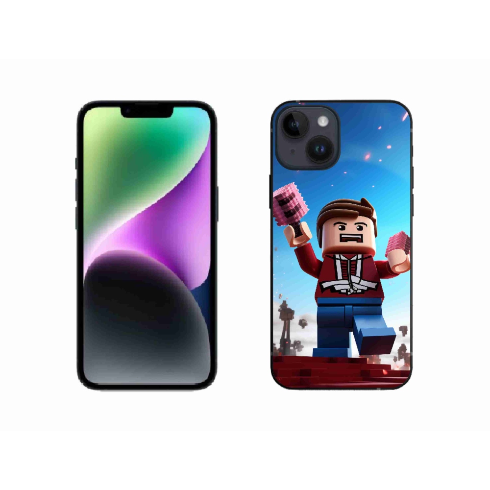 Gelový kryt mmCase na iPhone 14 - roblox 2