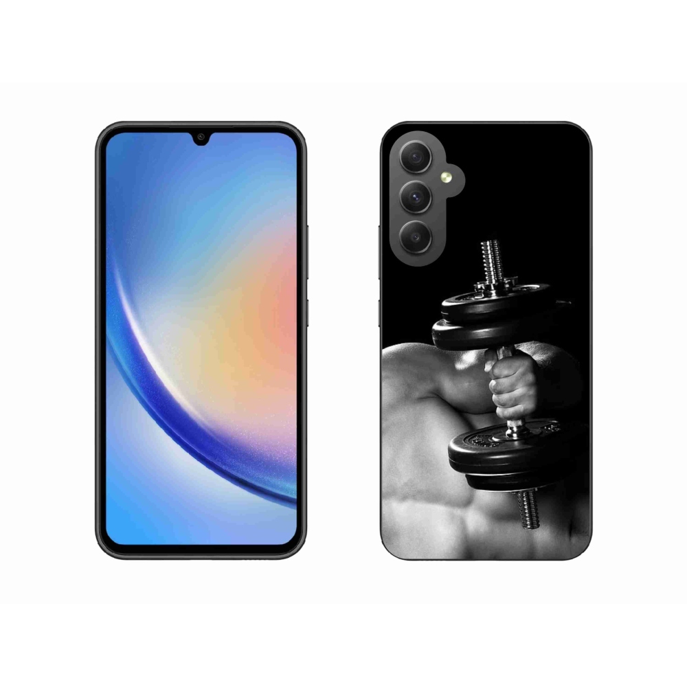 Gelový kryt mmCase na Samsung Galaxy A34 5G - posilování 2