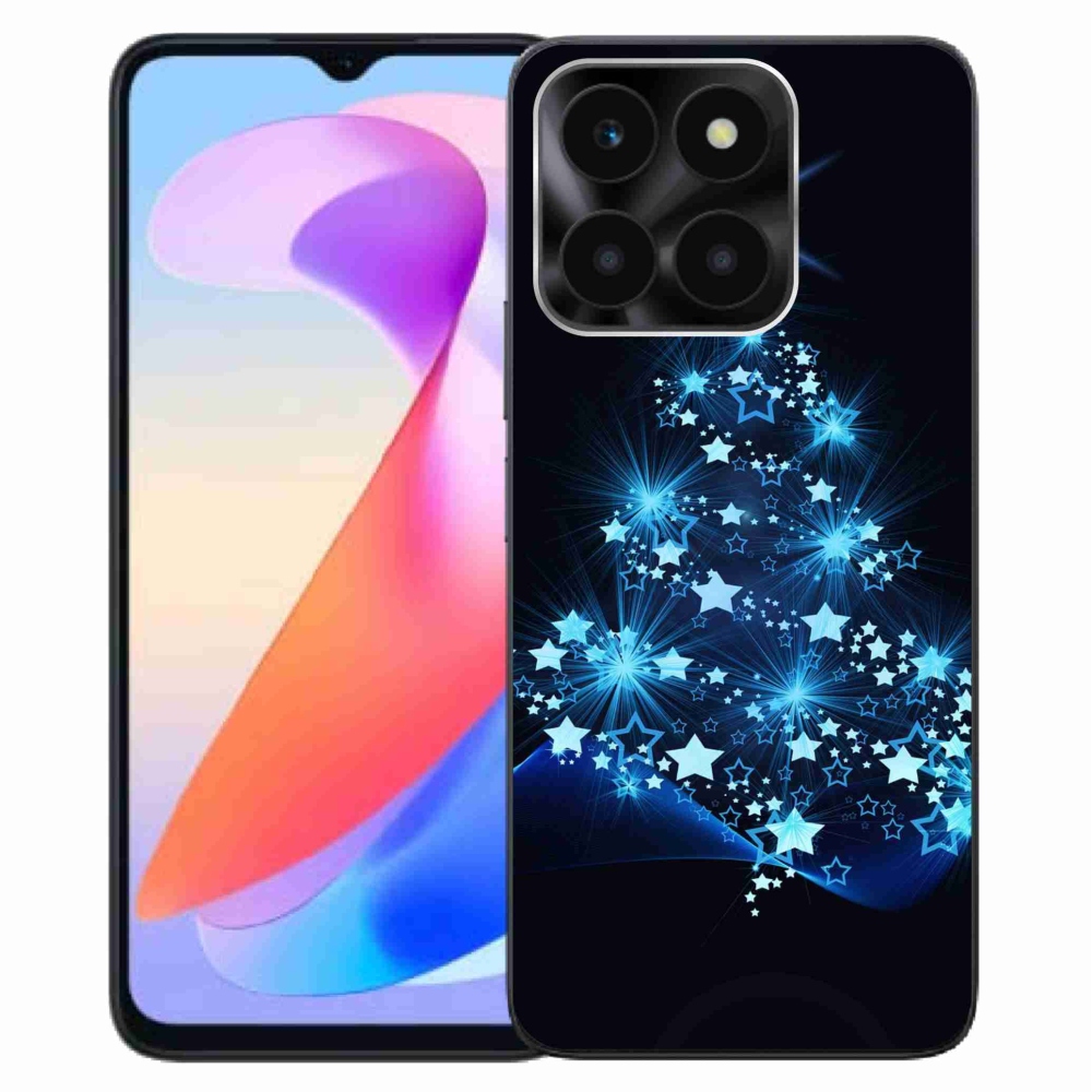 Gelový kryt mmCase na Honor X6a - vánoční stromek