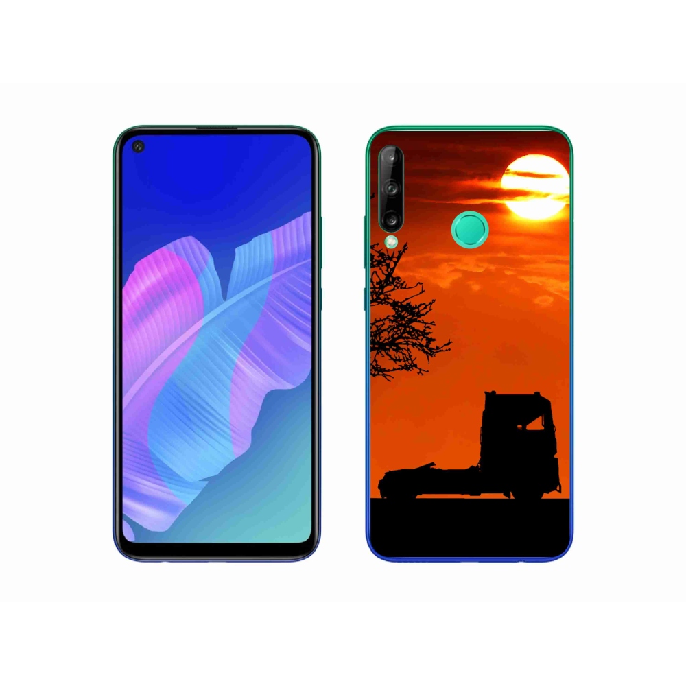 Gelový kryt mmCase na Huawei P40 Lite E - kamion 3