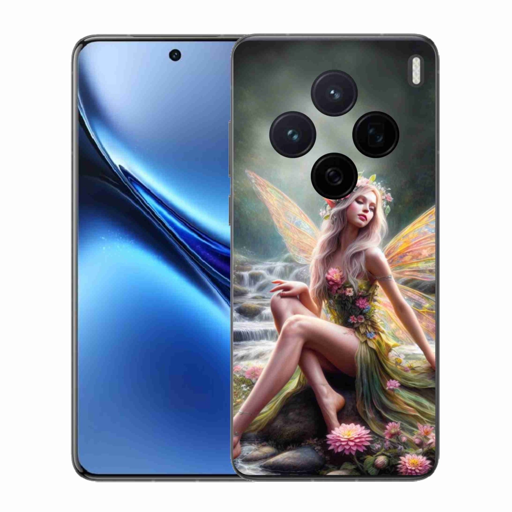 Gelový kryt mmCase na Vivo X200 5G - motýlí žena 1