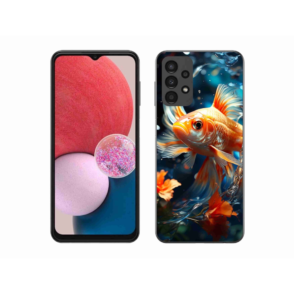 Gelový kryt mmCase na Samsung Galaxy A13 4G - rybka