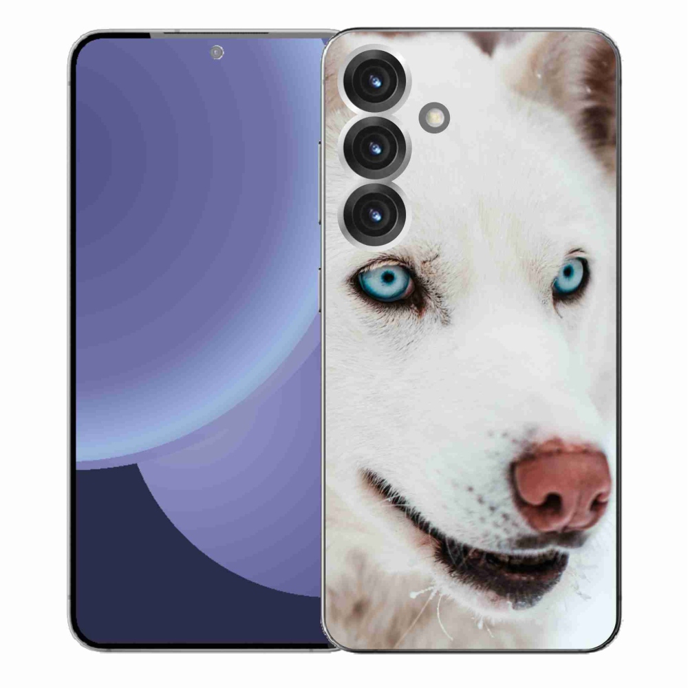 Gelový kryt mmCase na Samsung Galaxy S25+ - psí pohled