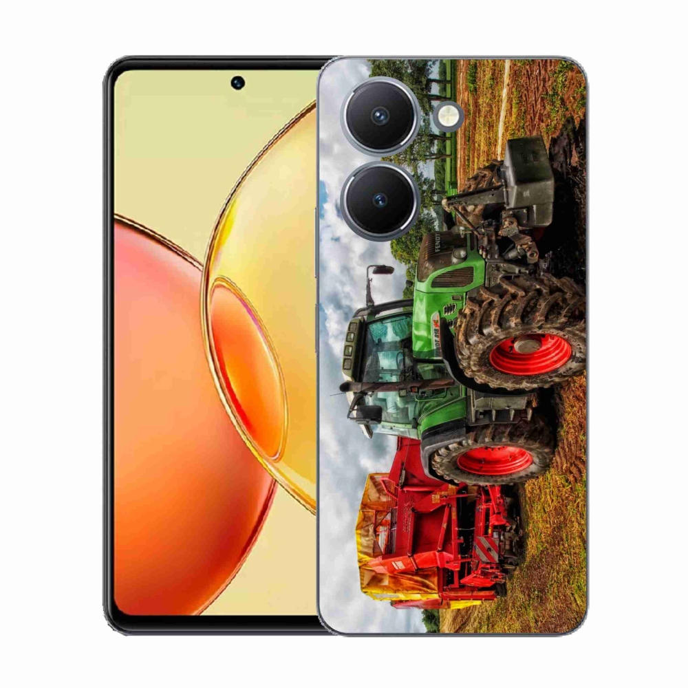 Gelový kryt mmCase na Vivo Y36 - traktor 4