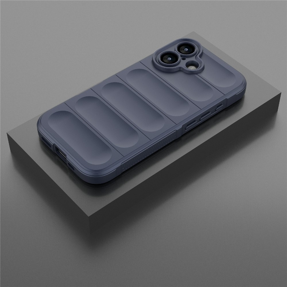 Rugg odolný gelový obal na iPhone 17 - tmavěmodrý