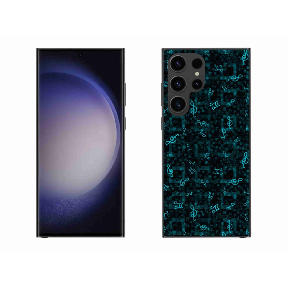 Gelový kryt mmCase na Samsung Galaxy S23 Ultra 5G - noty 1