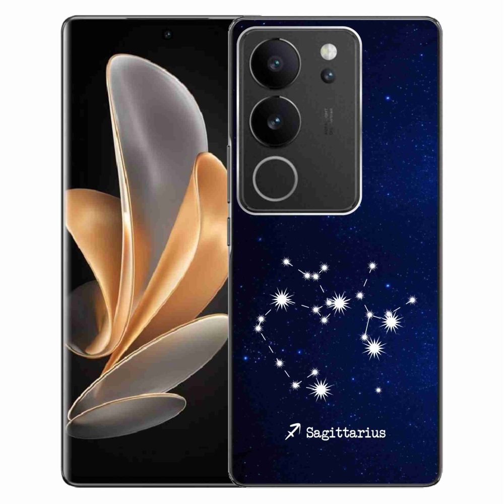 Gelový kryt mmCase na Vivo V29 5G - souhvězdí Střelce