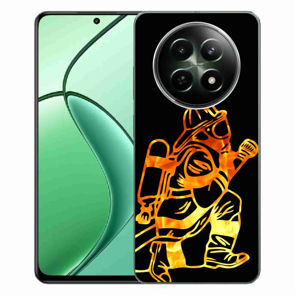Gelový kryt mmCase na Realme 12 5G/12x 5G - hasič 1