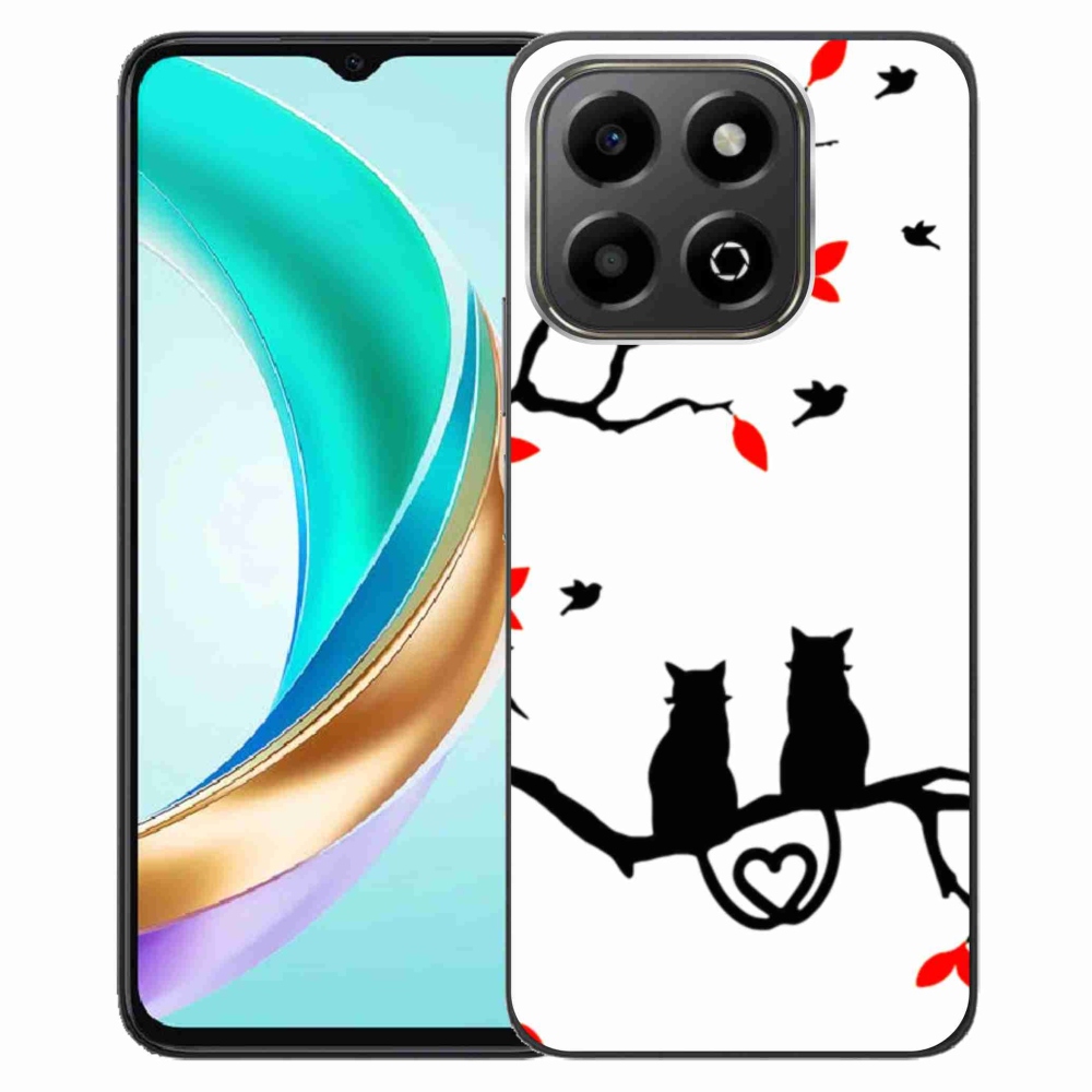 Gelový kryt mmCase na Honor X6b - kočičí láska
