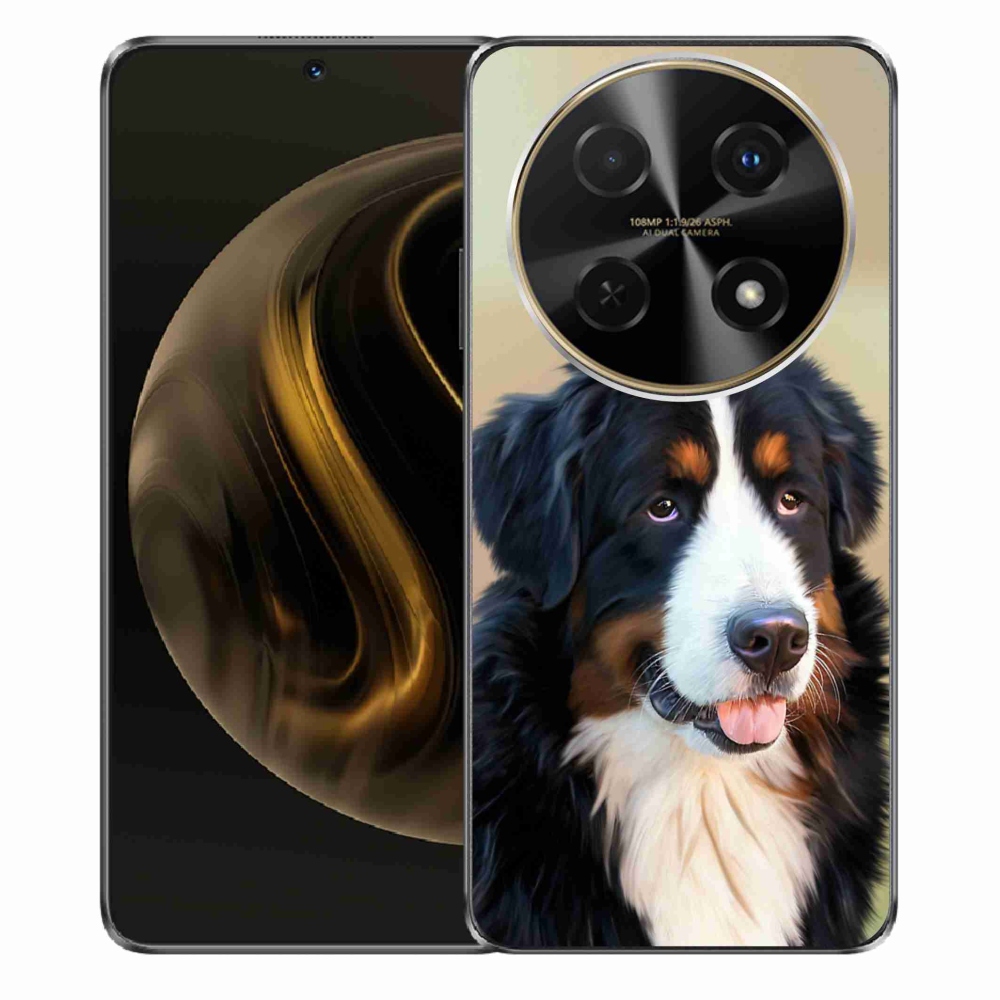 Gelový obal mmCase na Huawei Nova 12i - bernský salašnický pes