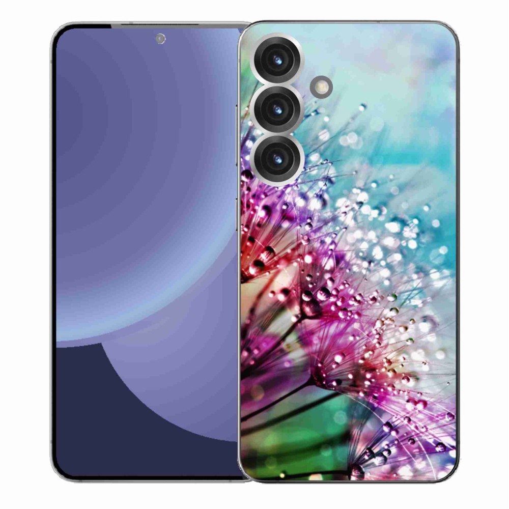 Gelový kryt mmCase na Samsung Galaxy S25+ - barevné květy