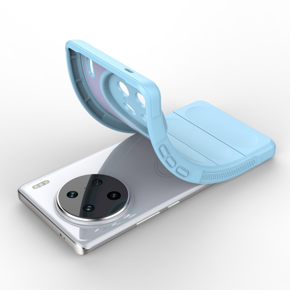 Rugg odolný gelový obal na Vivo X90 Pro - světlemodrý