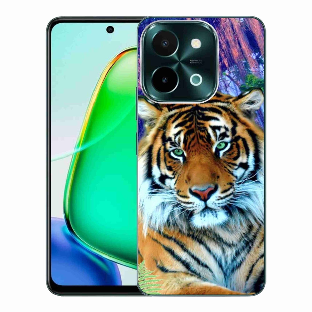 Gelový obal mmCase na Vivo Y28 - tygr