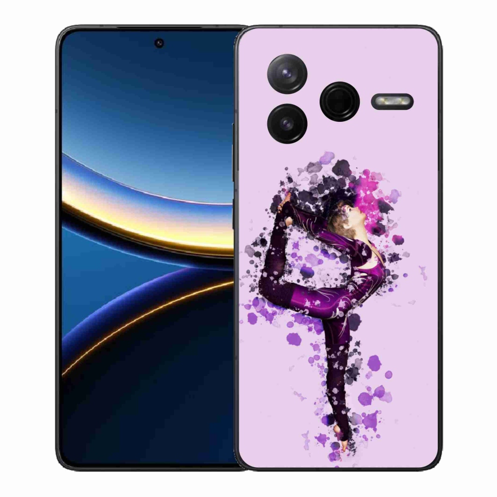 Gelový kryt mmCase na Xiaomi Poco F7 Pro - baletka