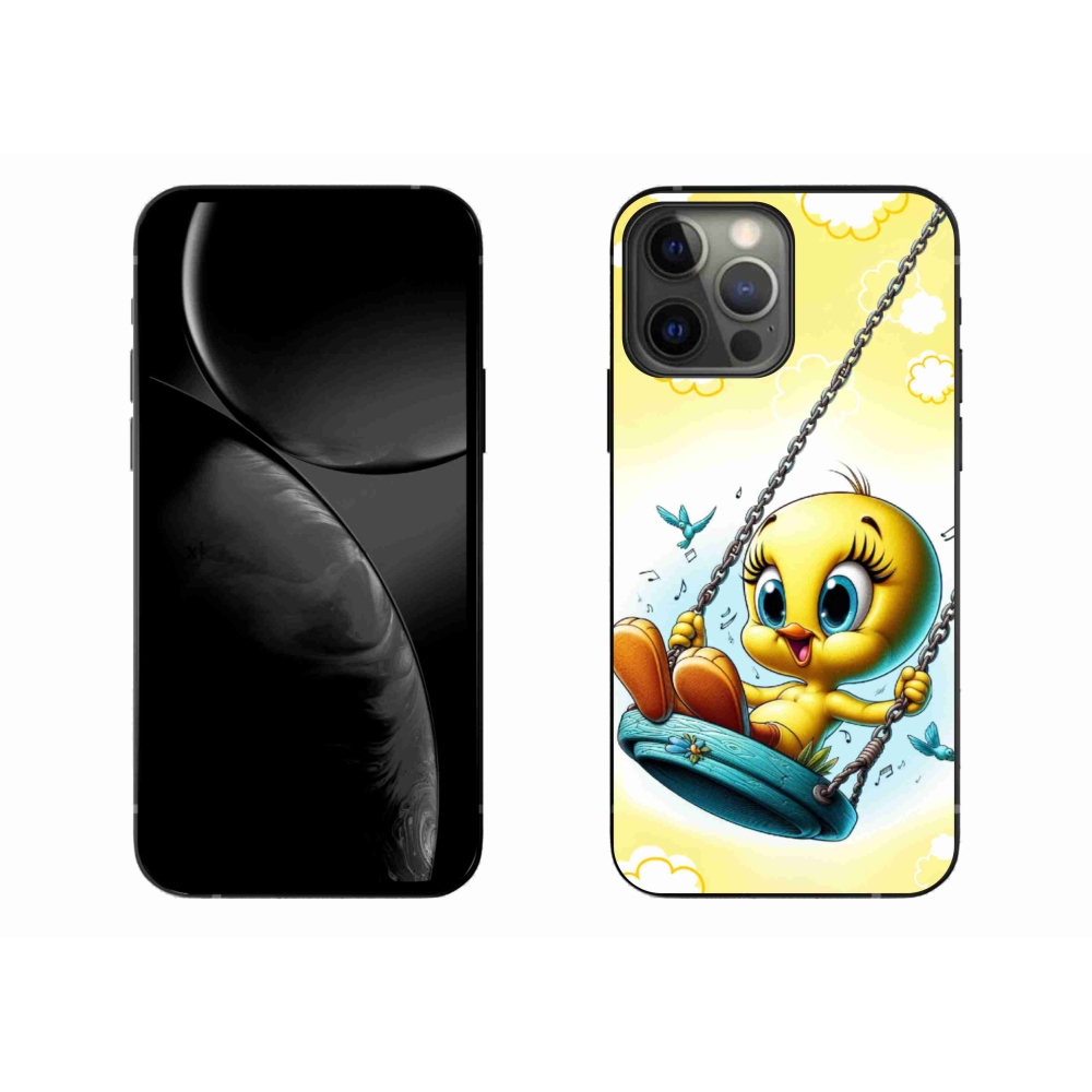 Gelový kryt mmCase na iPhone 13 Pro Max 6.7 - tweety