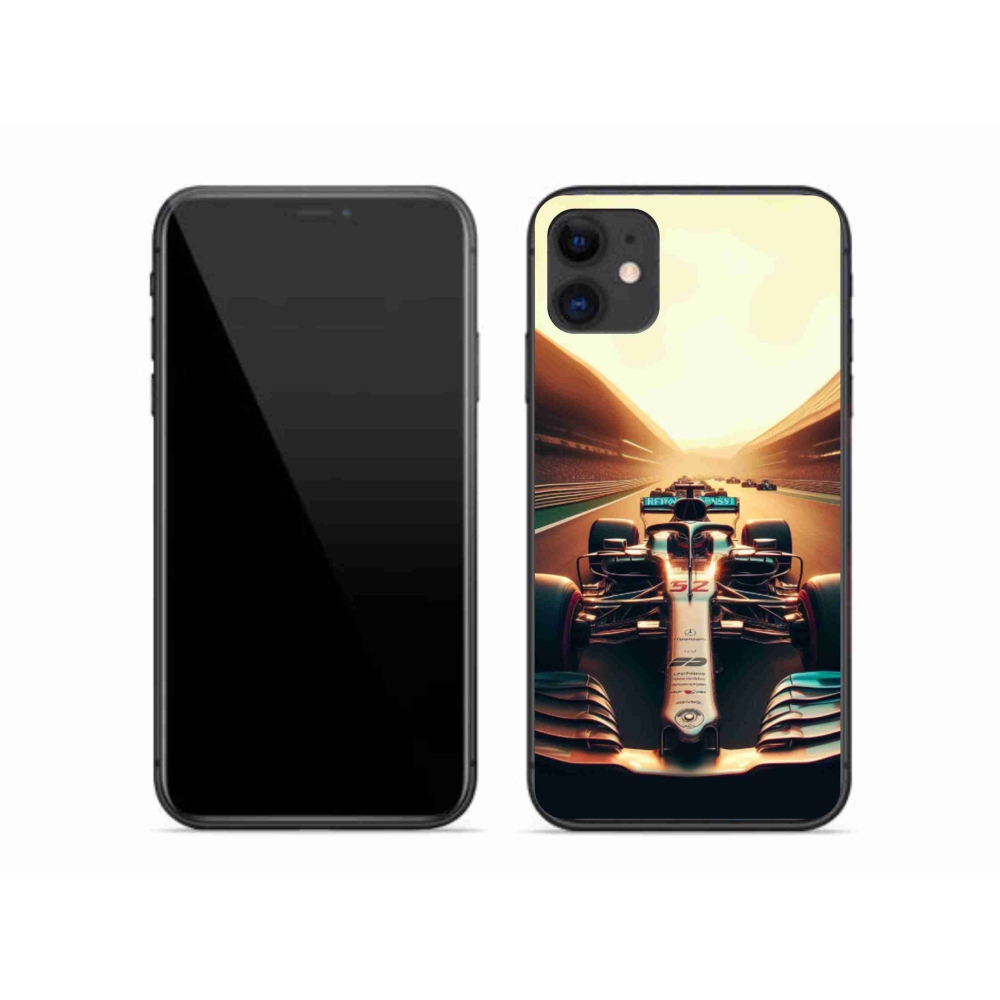 Gelový kryt mmCase na iPhone 11 - formule 1