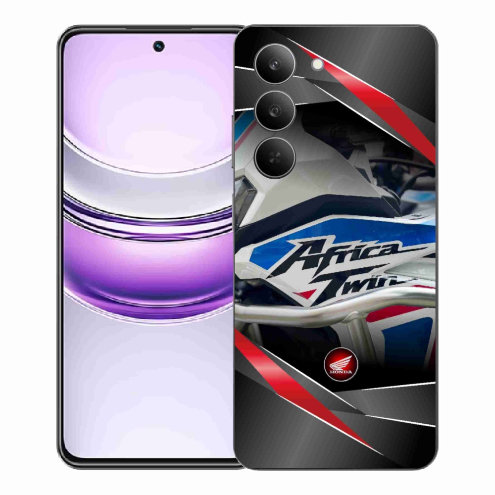 Gelový kryt mmCase na Realme 14x 5G - motorka honda