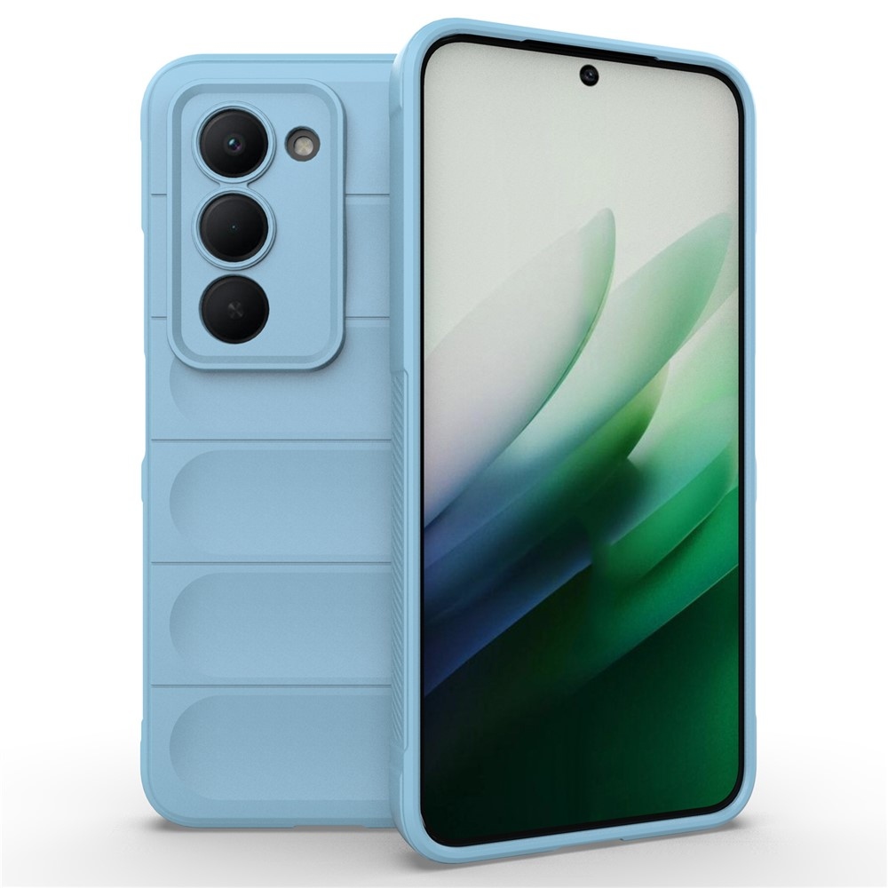 Rugg odolný gelový obal na Xiaomi Redmi 15 5G (169mm) - světlemodrý