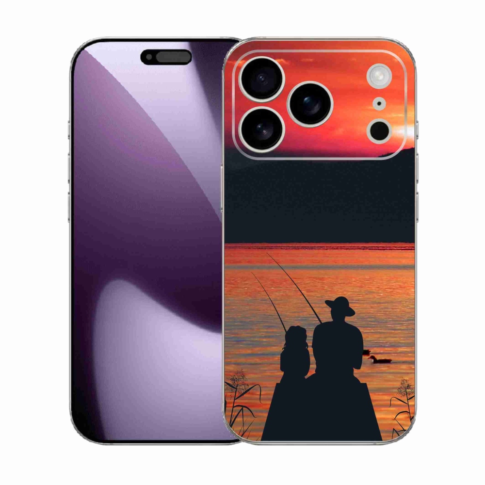 Gelový kryt mmCase na iPhone 17 Pro - rybaření 3