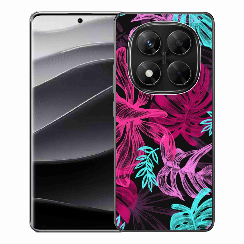 Gelový kryt mmCase na Xiaomi Redmi Note 14 Pro 5G/Poco X7 5G - květiny 1