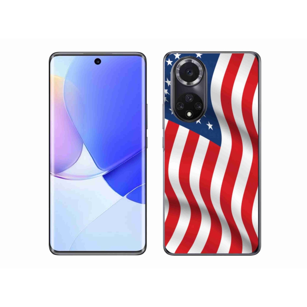 Gelový kryt mmCase na mobil Honor 50 - USA vlajka