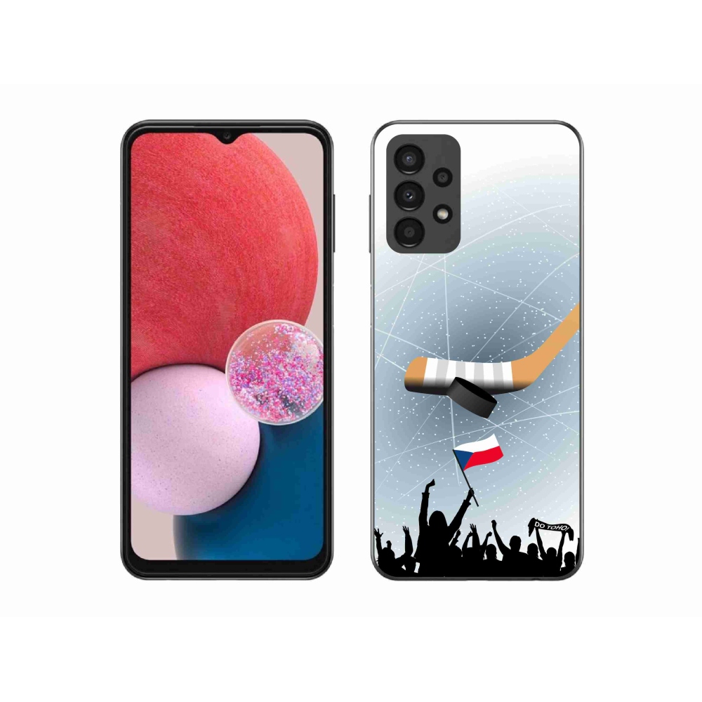 Gelový kryt mmCase na Samsung Galaxy A13 4G - fanoušci hokeje