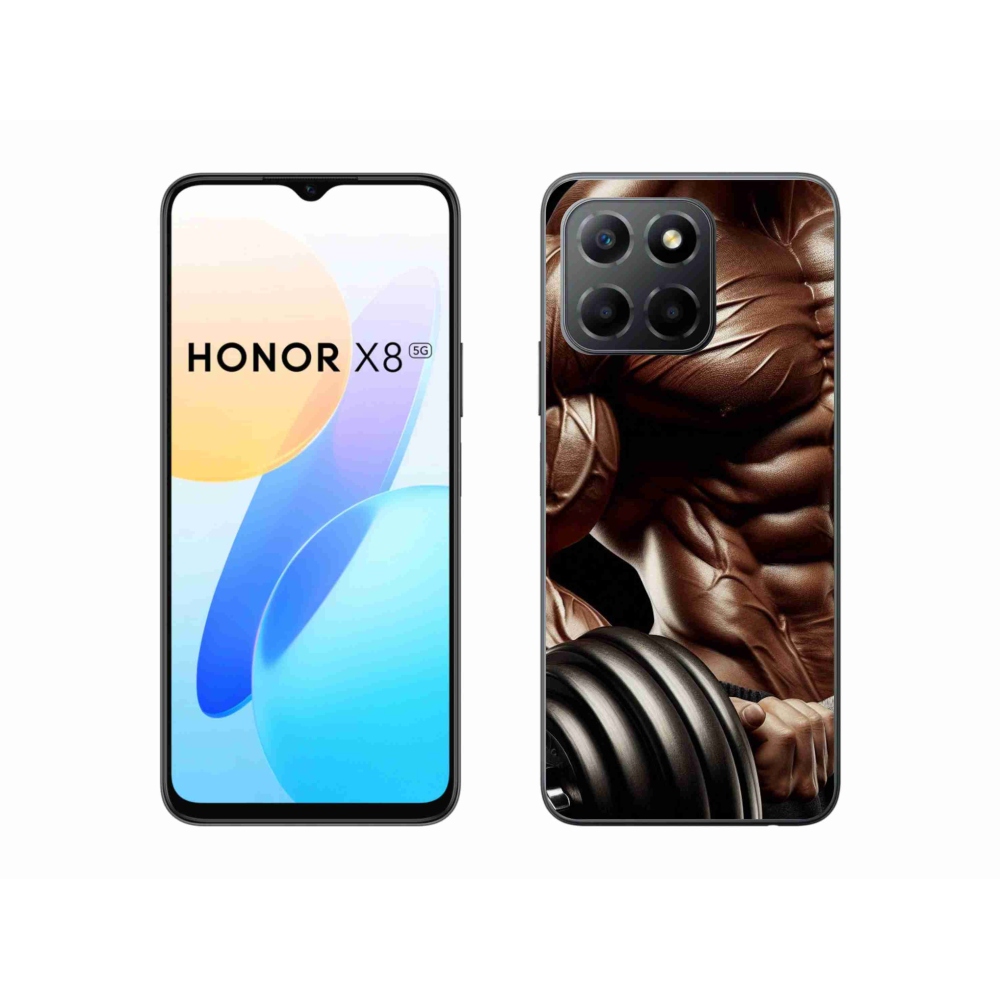Gelový kryt mmCase na Honor X8 5G/Honor 70 Lite 5G - posilování 4
