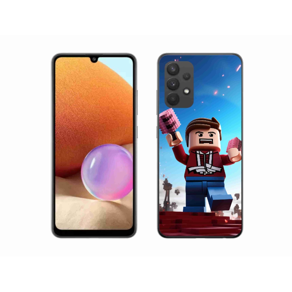 Gelový kryt mmCase na Samsung Galaxy A32 4G - roblox 2