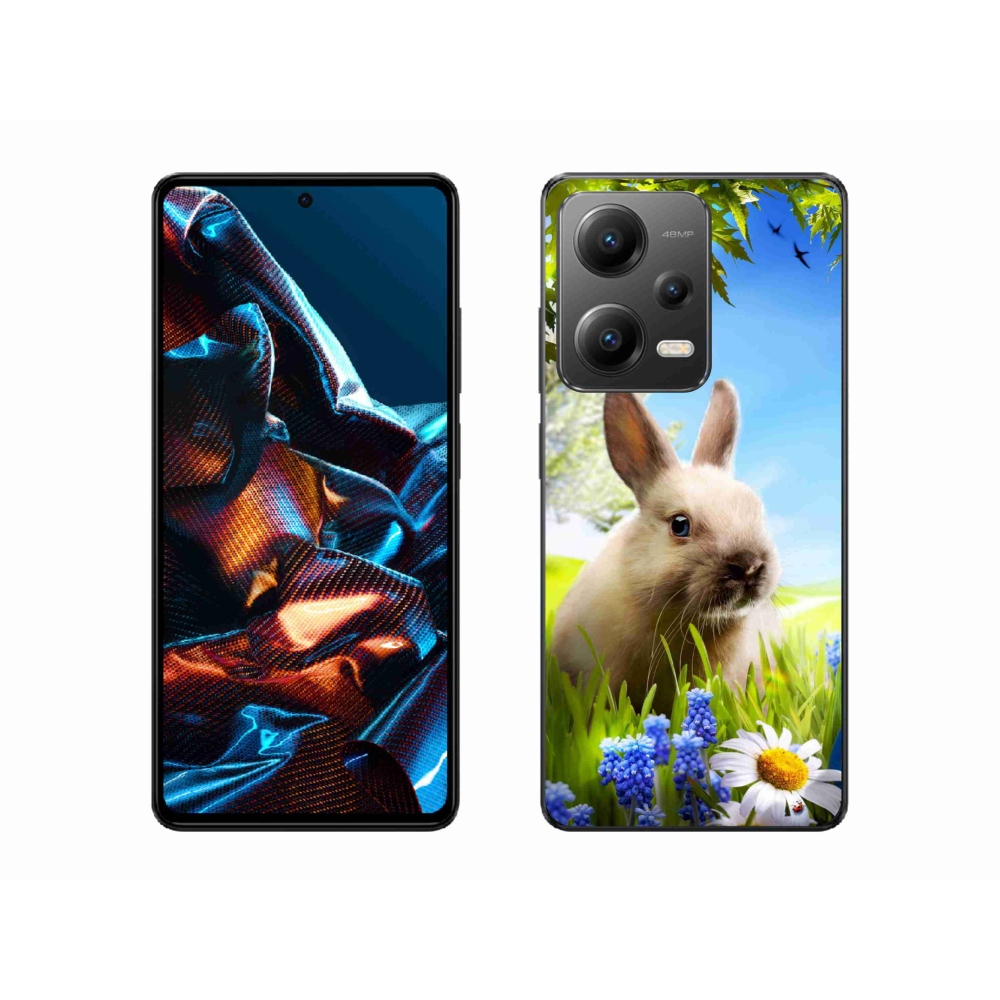 Gelový kryt mmCase na mobil Xiaomi Redmi Note 12 Pro 5G - zajíček