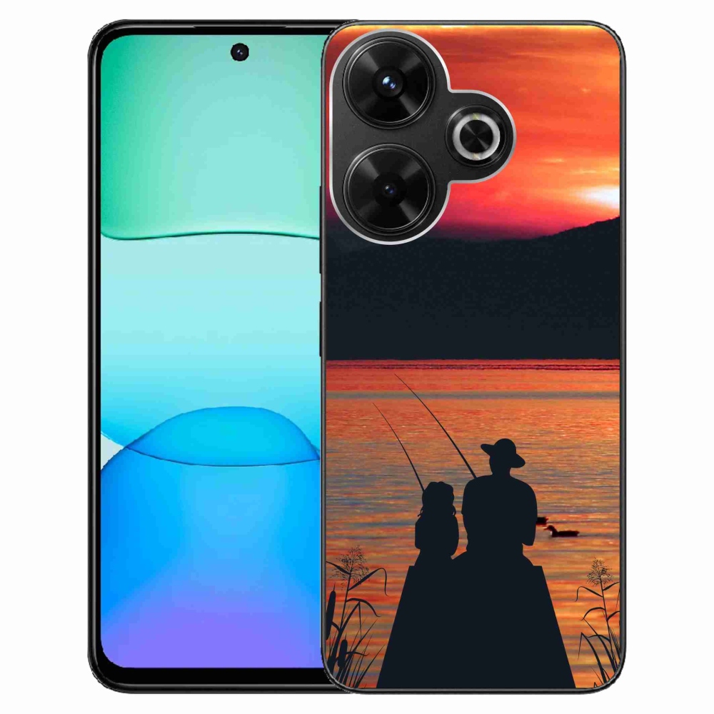 Gelový kryt mmCase na Xiaomi Redmi 13 4G/Poco M6 4G - rybaření 3