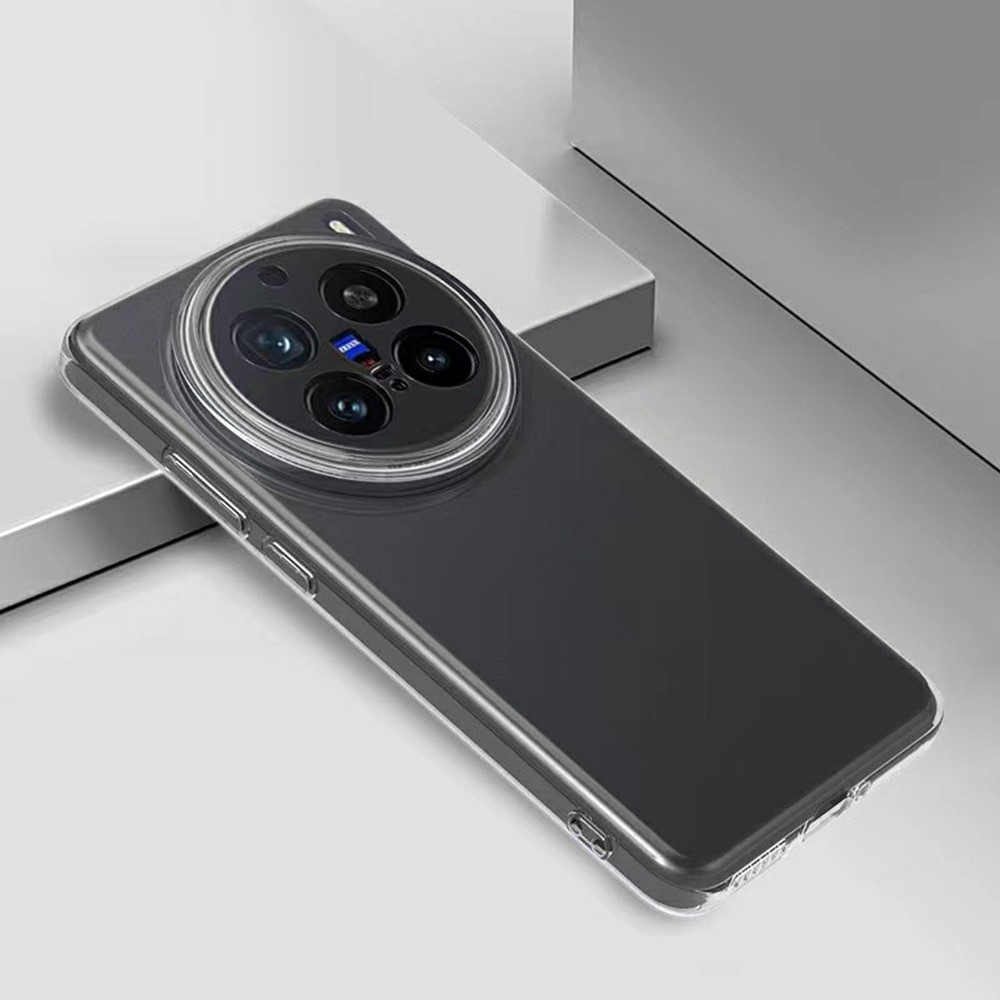 Průhledný gelový obal na Vivo X200 Pro 5G - průhledný
