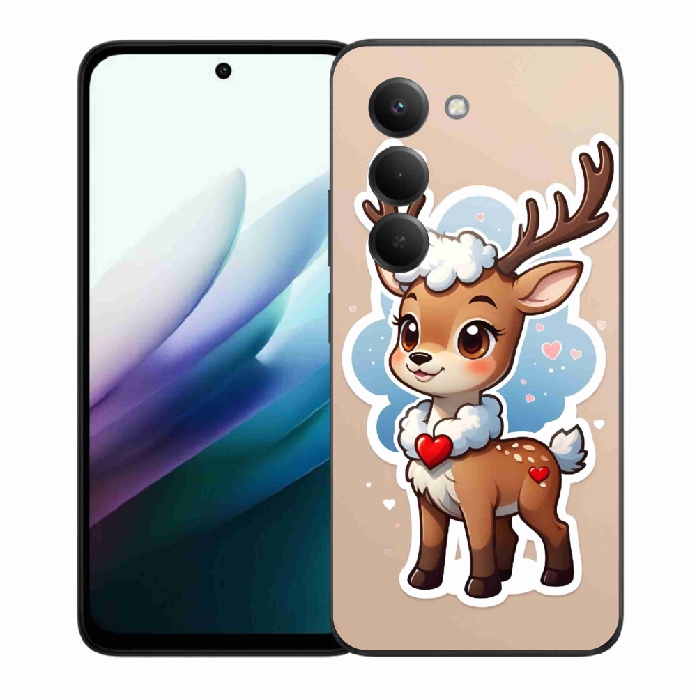 Gelový kryt mmCase na Xiaomi Redmi 15 4G/5G (171mm) - kreslený sob