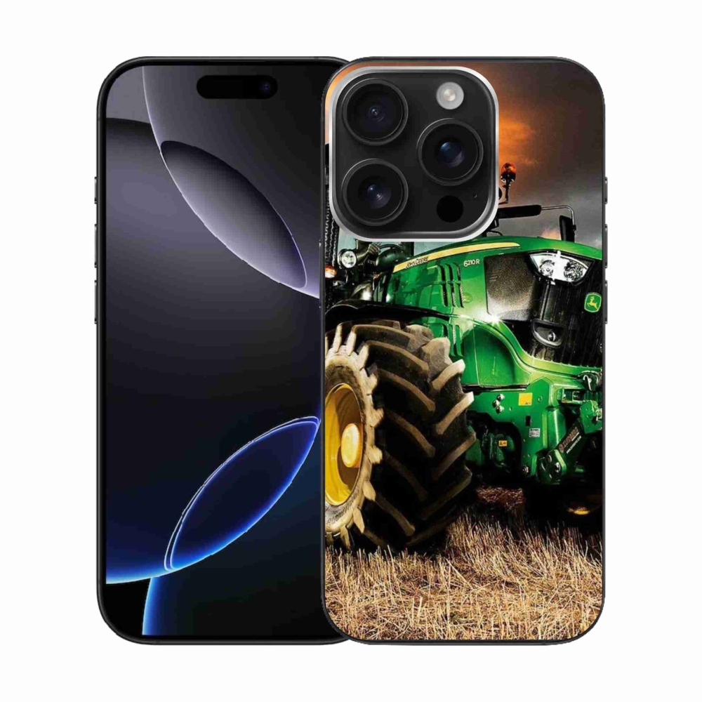 Gelový kryt mmCase na iPhone 16 Pro - traktor