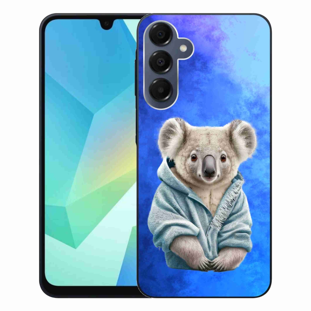 Gelový kryt mmCase na Samsung Galaxy A16 4G/5G - koala ve svetru