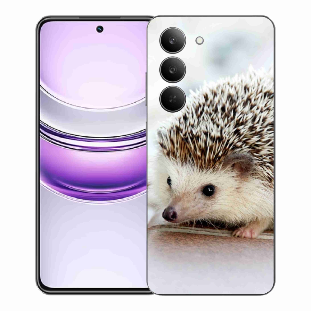 Gelový kryt mmCase na Realme 14x 5G - ježek